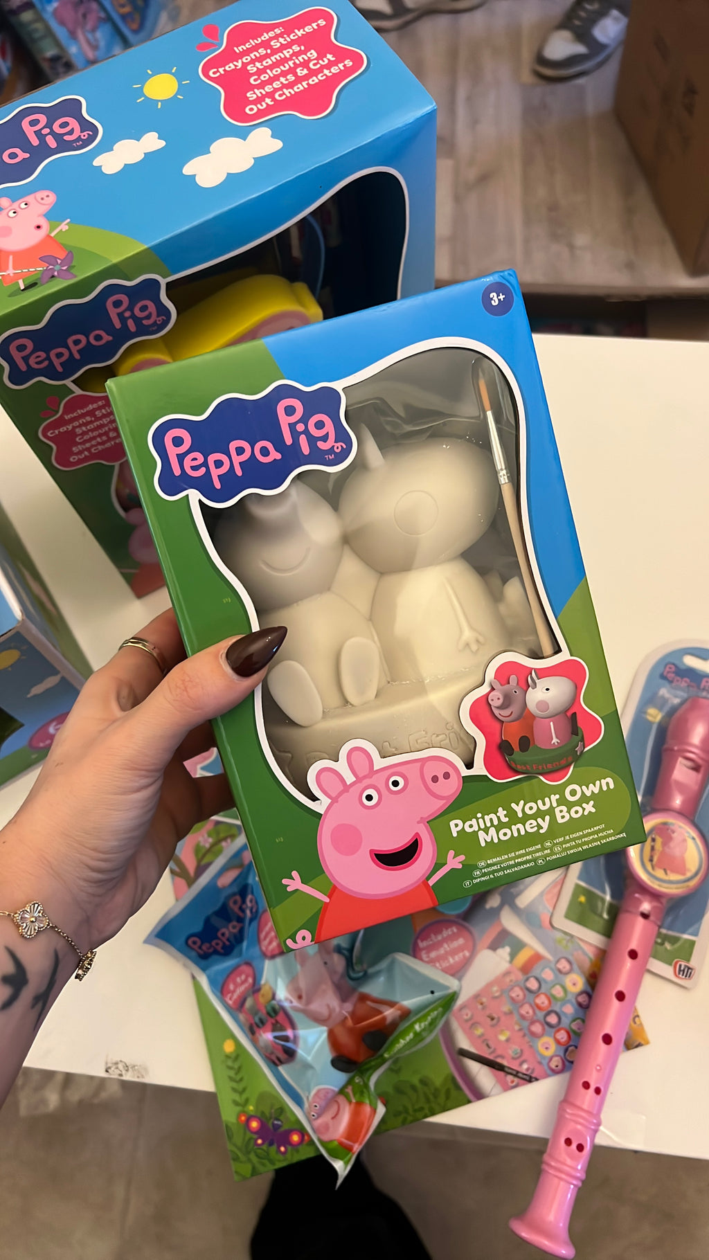 7 peice + 3 free Peppa pig bundle