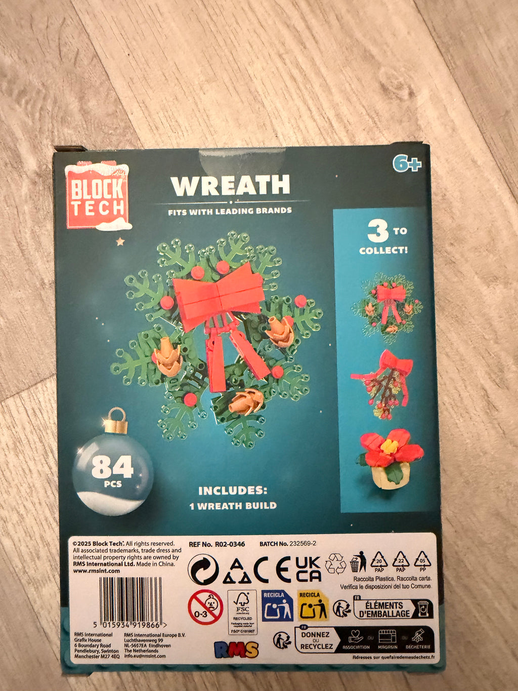 Block Tec Mini Wreath