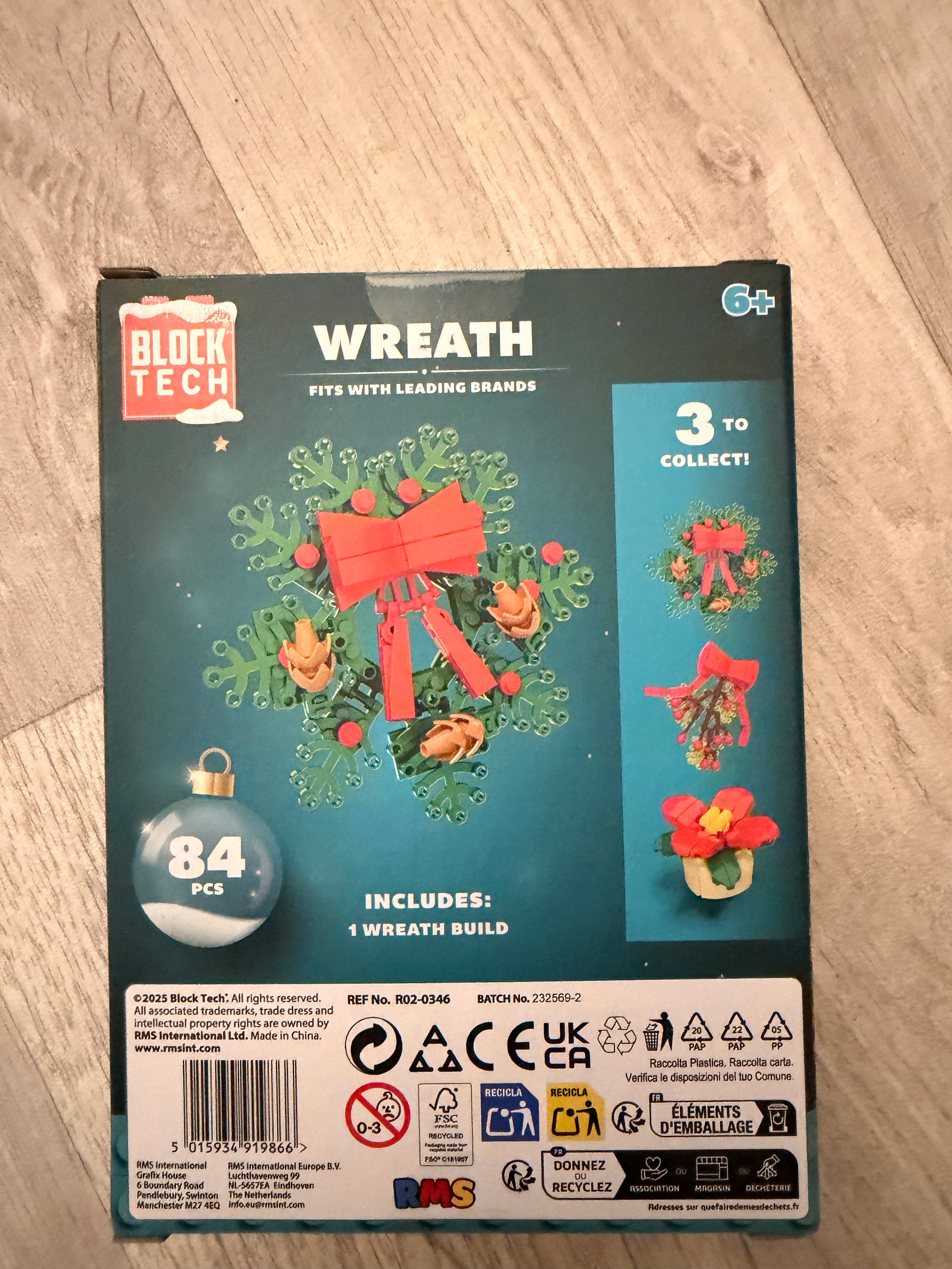 Block Tec Mini Wreath