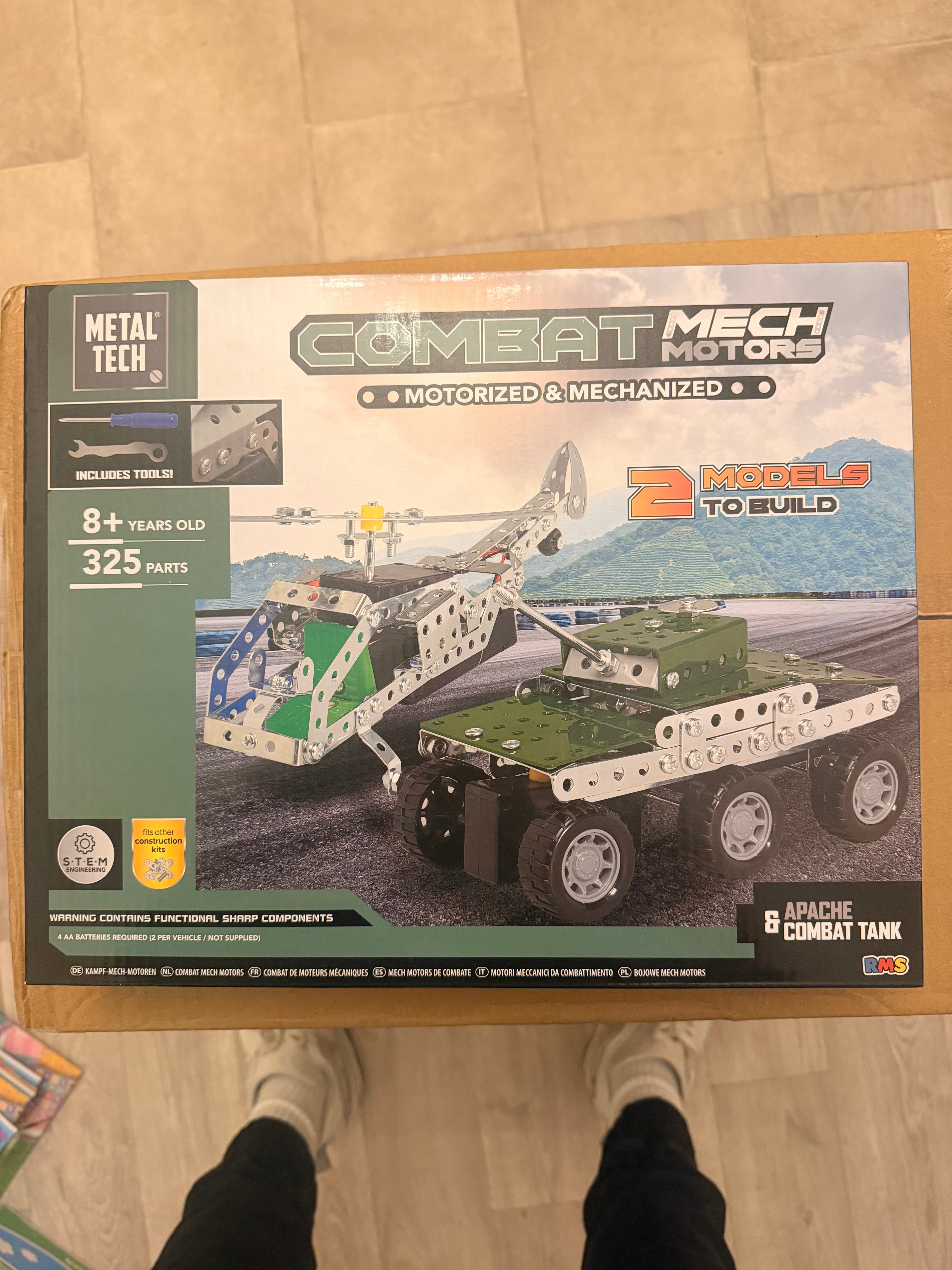 Mercano metal building set