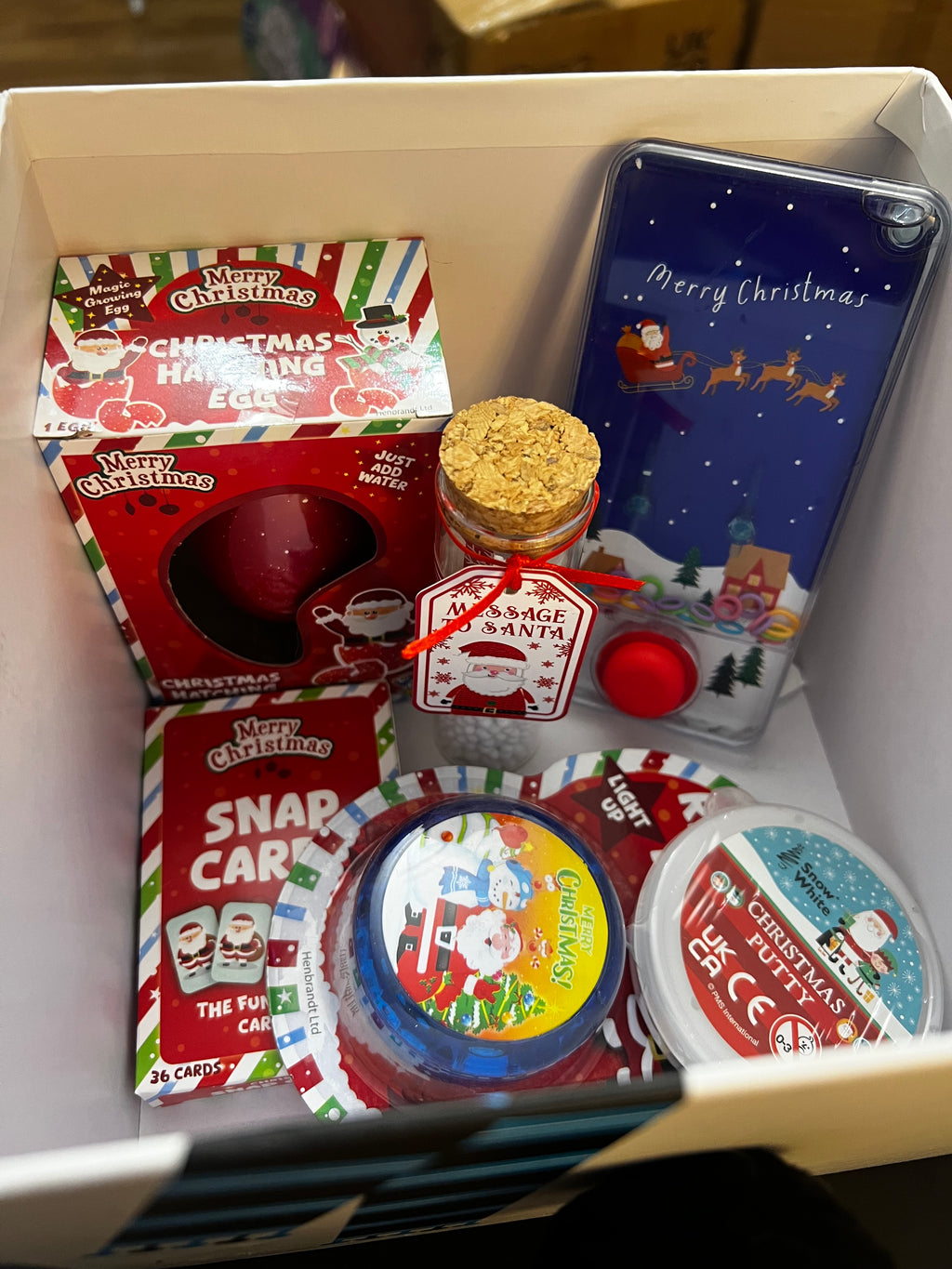 Snow man 3 box set Christmas Eve pre filled box