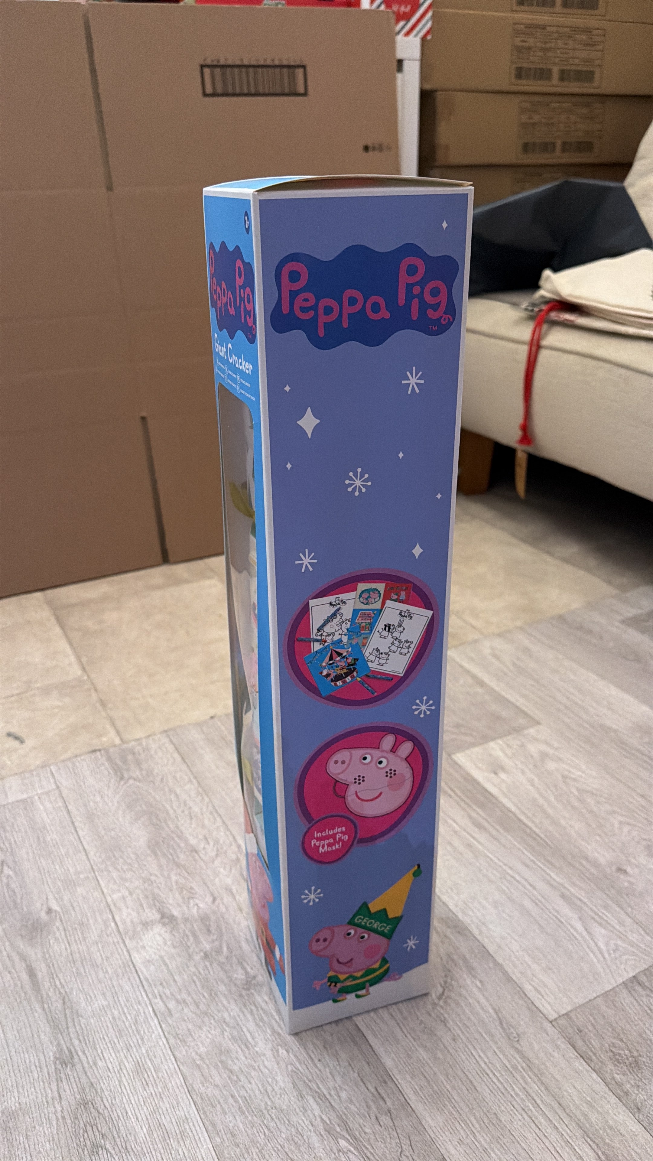 Giant Peppa Pig Activity Novelty Cracker