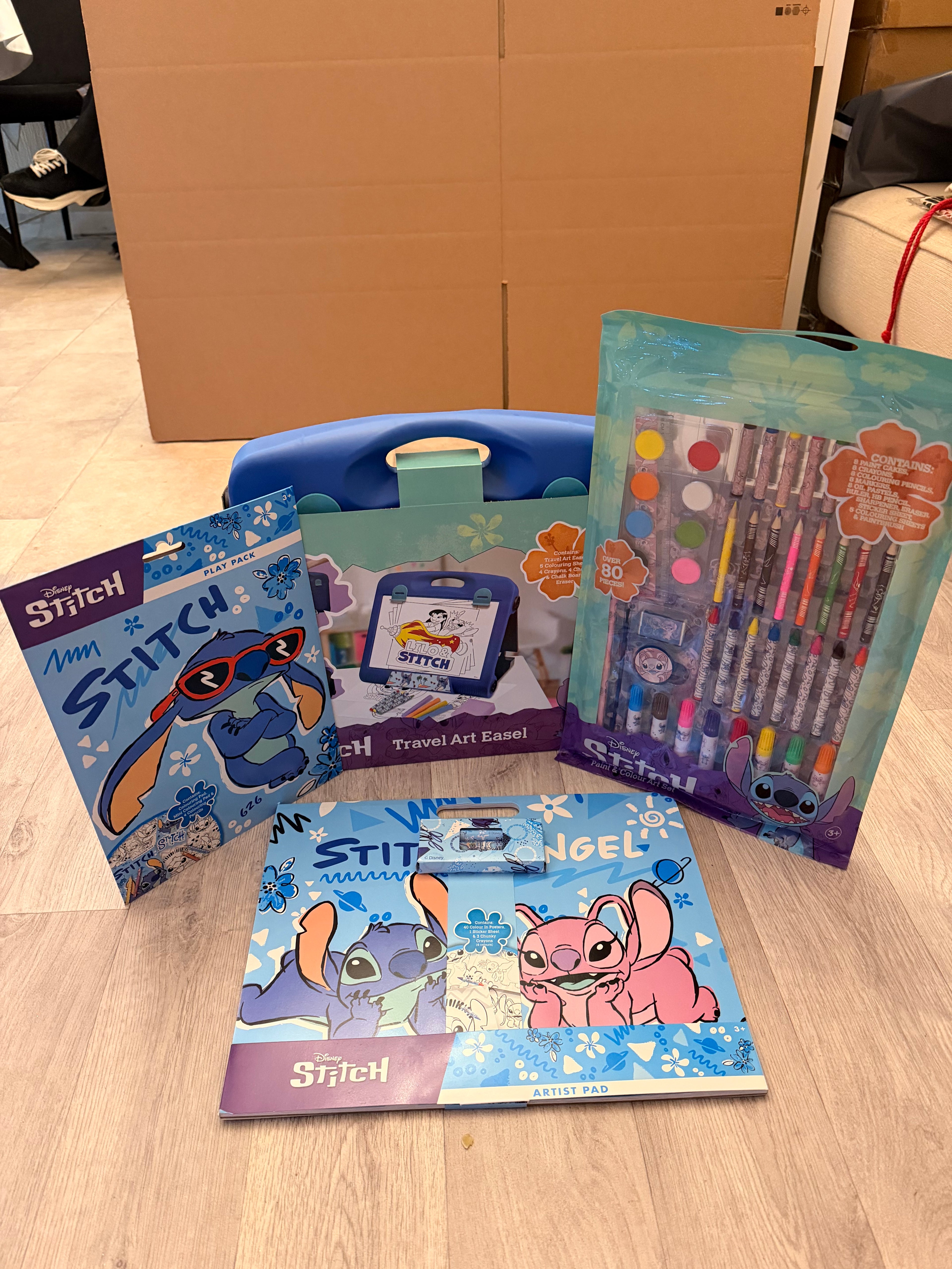 4  piece Stitch activity Bundle