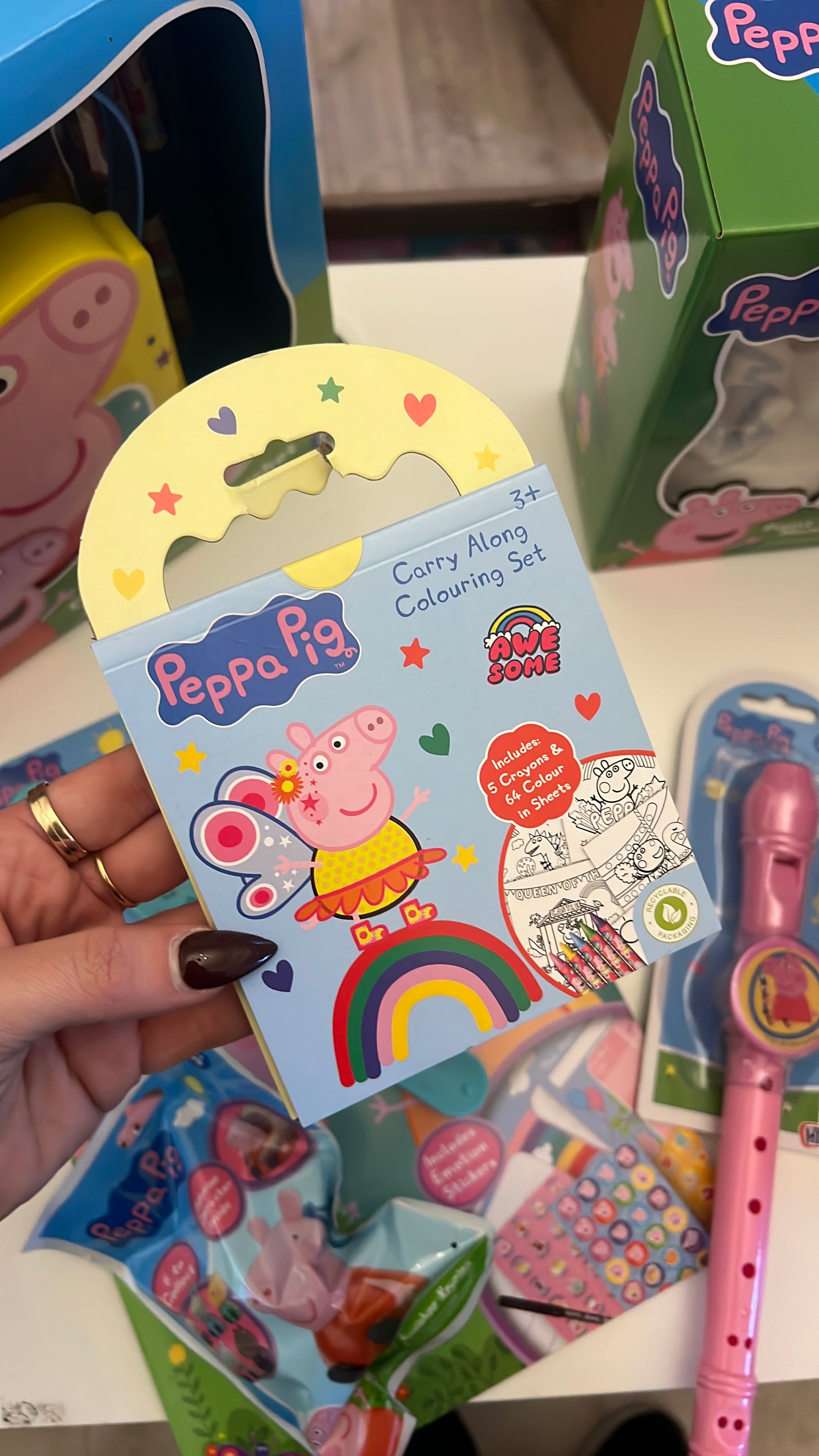 7 peice + 3 free Peppa pig bundle