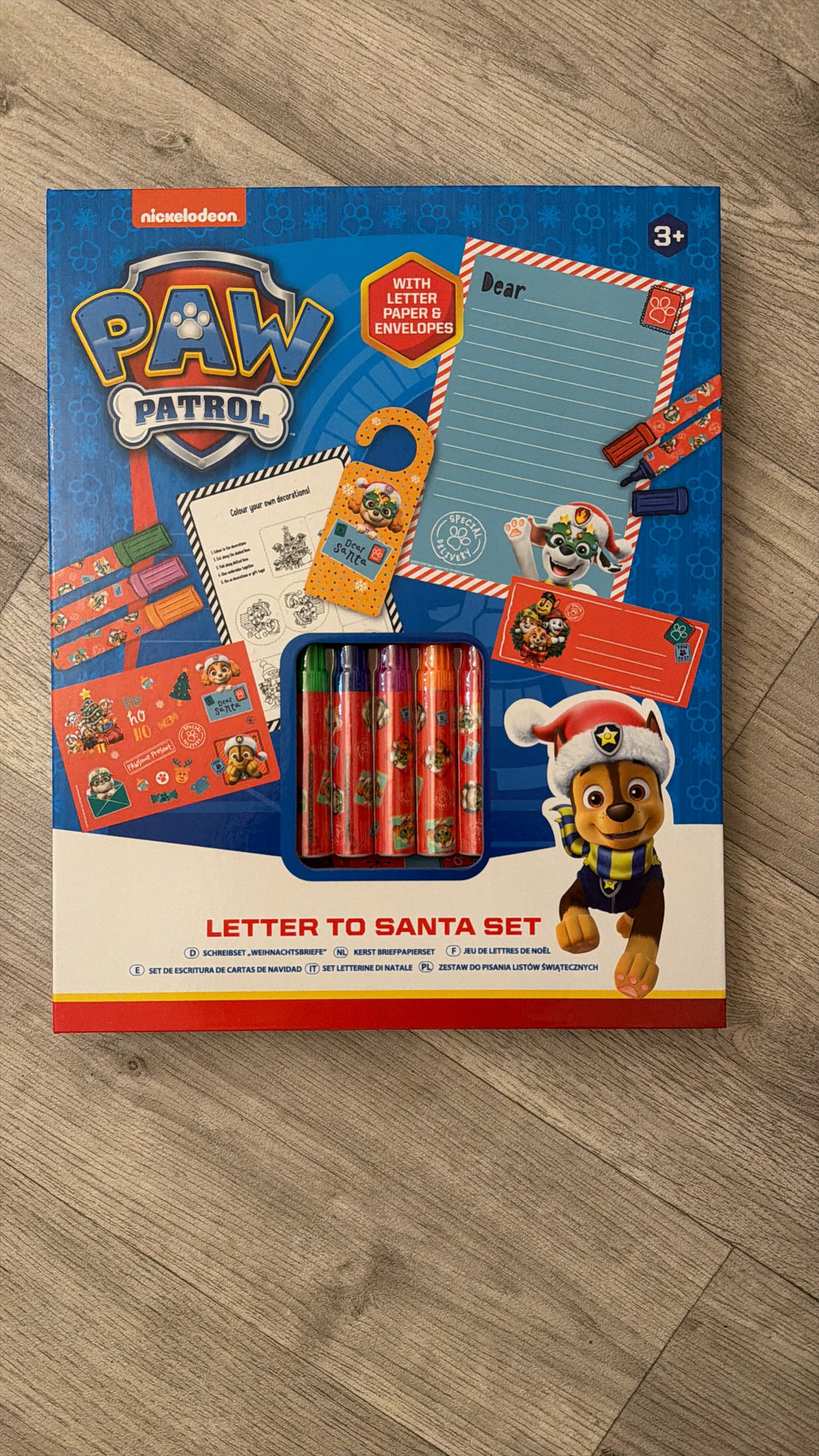 Paw Patrol Letter to Santa