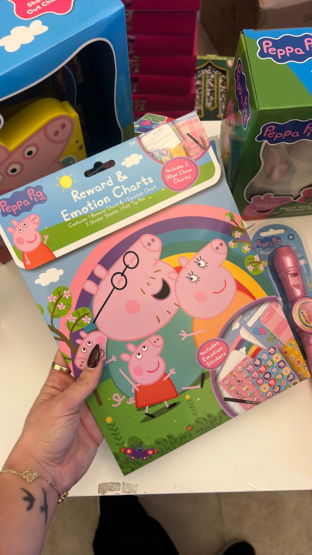 7 peice + 3 free Peppa pig bundle