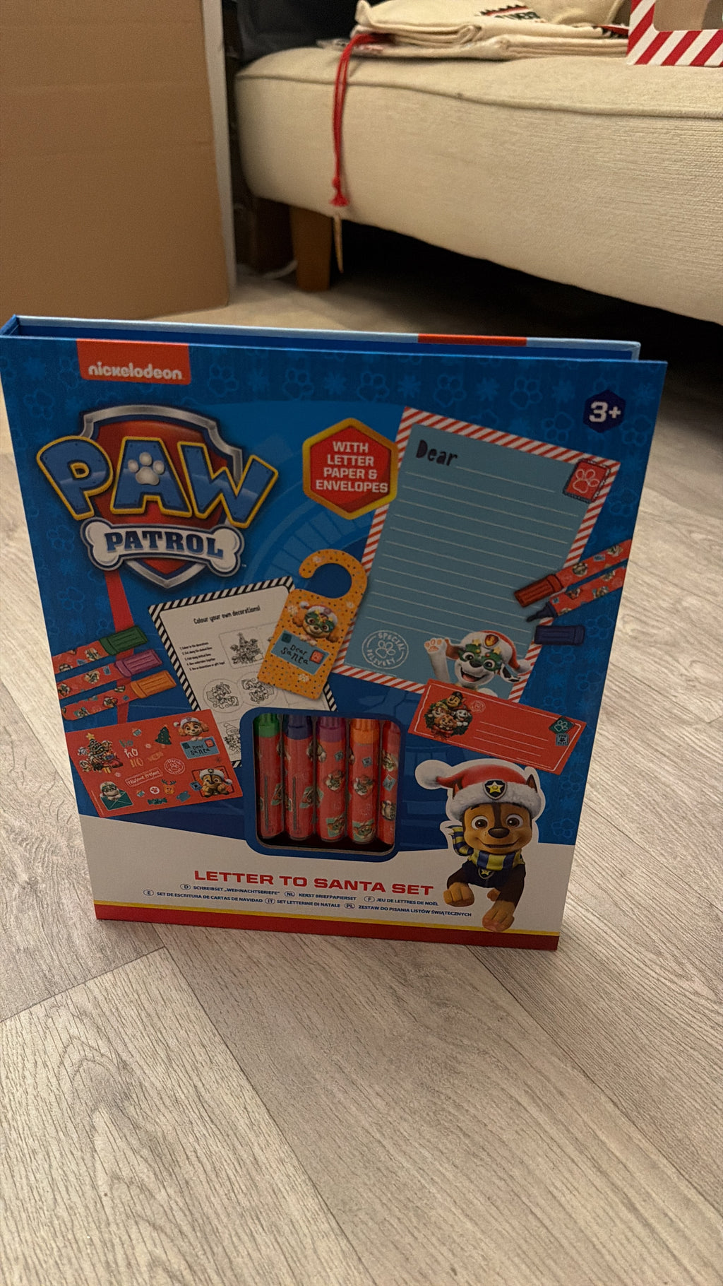 Paw Patrol Letter to Santa