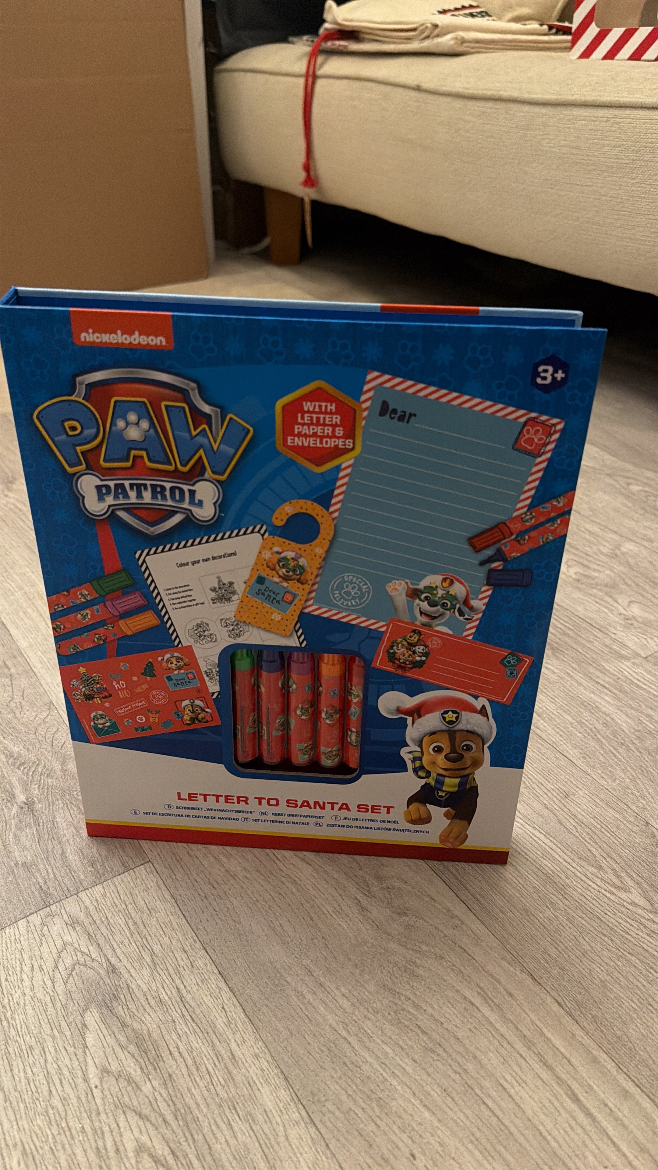 Paw Patrol Letter to Santa