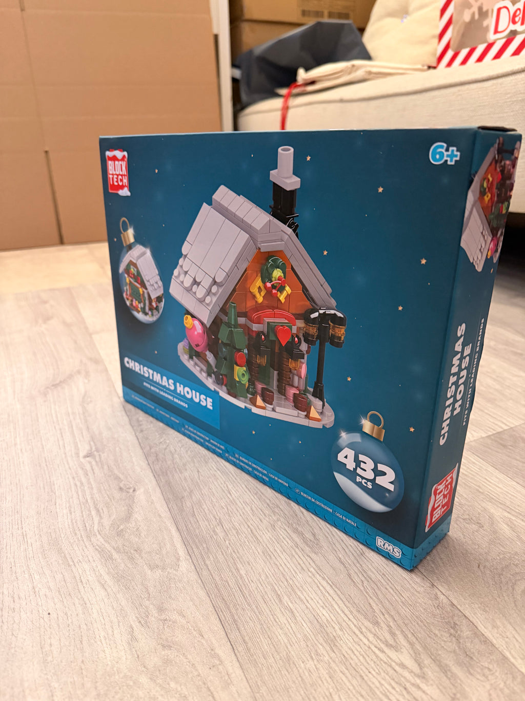 432 Piece Block Tec Christmas House